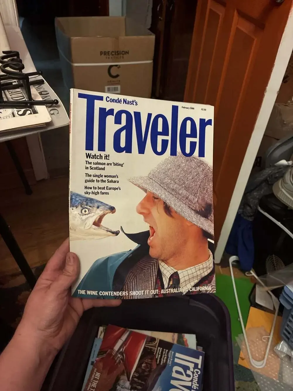 Condé Nast Traveler Magazine, February 1988